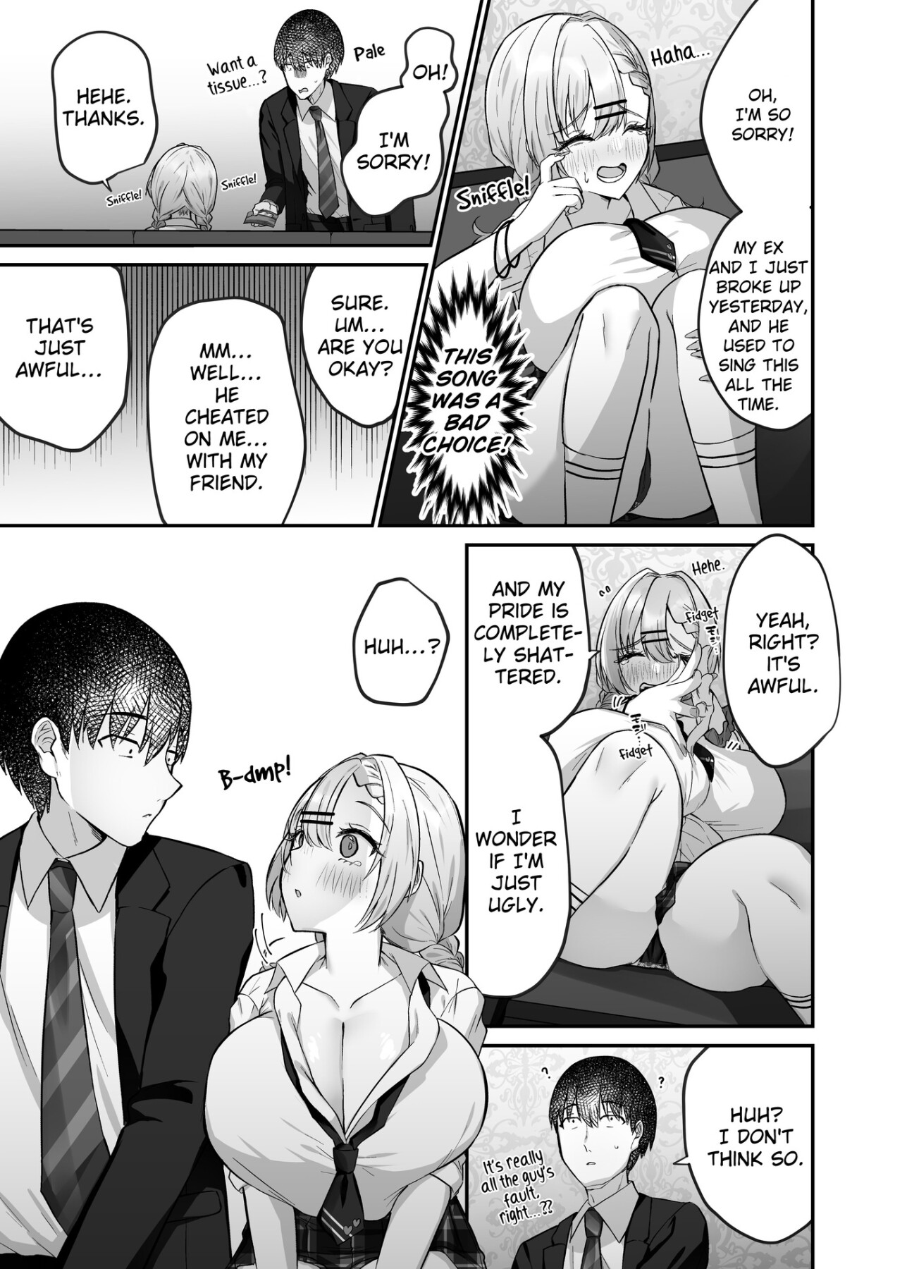 Hentai Manga Comic-I Went to a Karaoke and Ended up Having Sex With the Gal in the Room Next to Mine.-Read-8